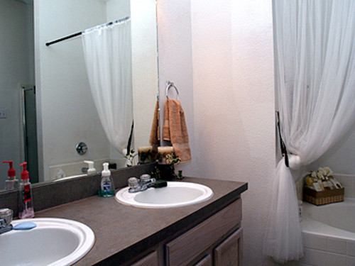 master Bath with separate tub and shower
